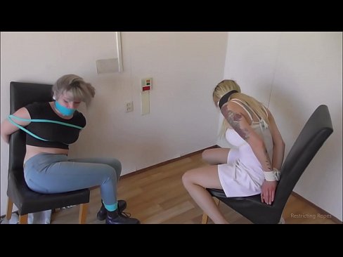 ❤️ Ovisnik / vezan i začepljen usta / djevojka u nevolji ️❌ Ključe kod nas ❌️